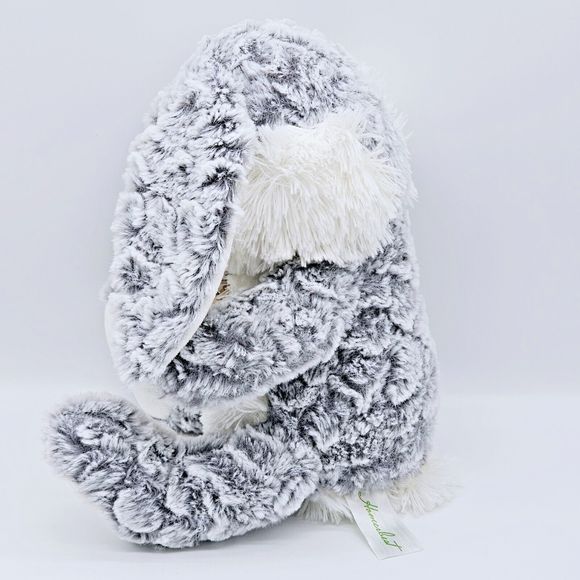 Homerbest Bunny Rabbit Plush Easter Grey White  Sitting Stuffed Animal Toy 10” - Picture 5 of 8